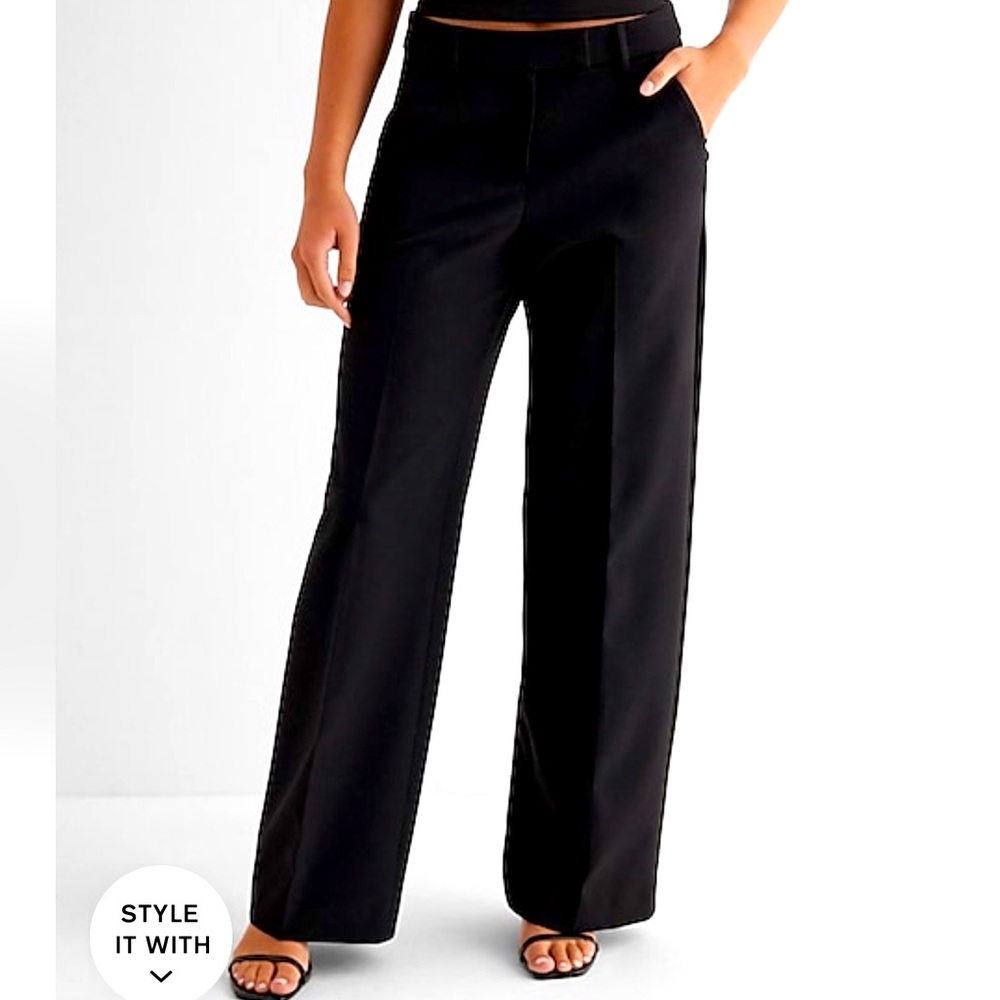 Editor mid-rise relaxed trouser